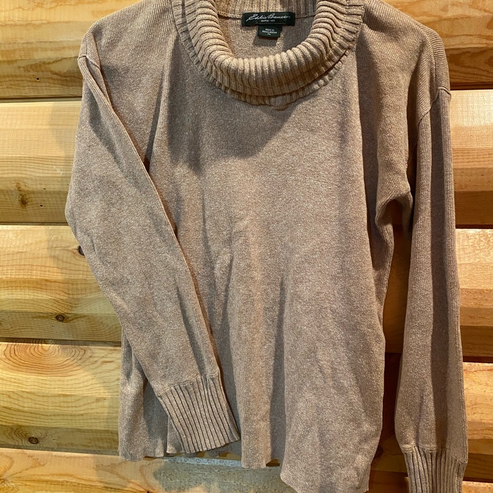 Eddie Bauer cowlneck sweater